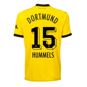 Maillot de foot Borussia Dortmund Mats Hummels #15 Domicile Femmes 2023-24 Manches Courte